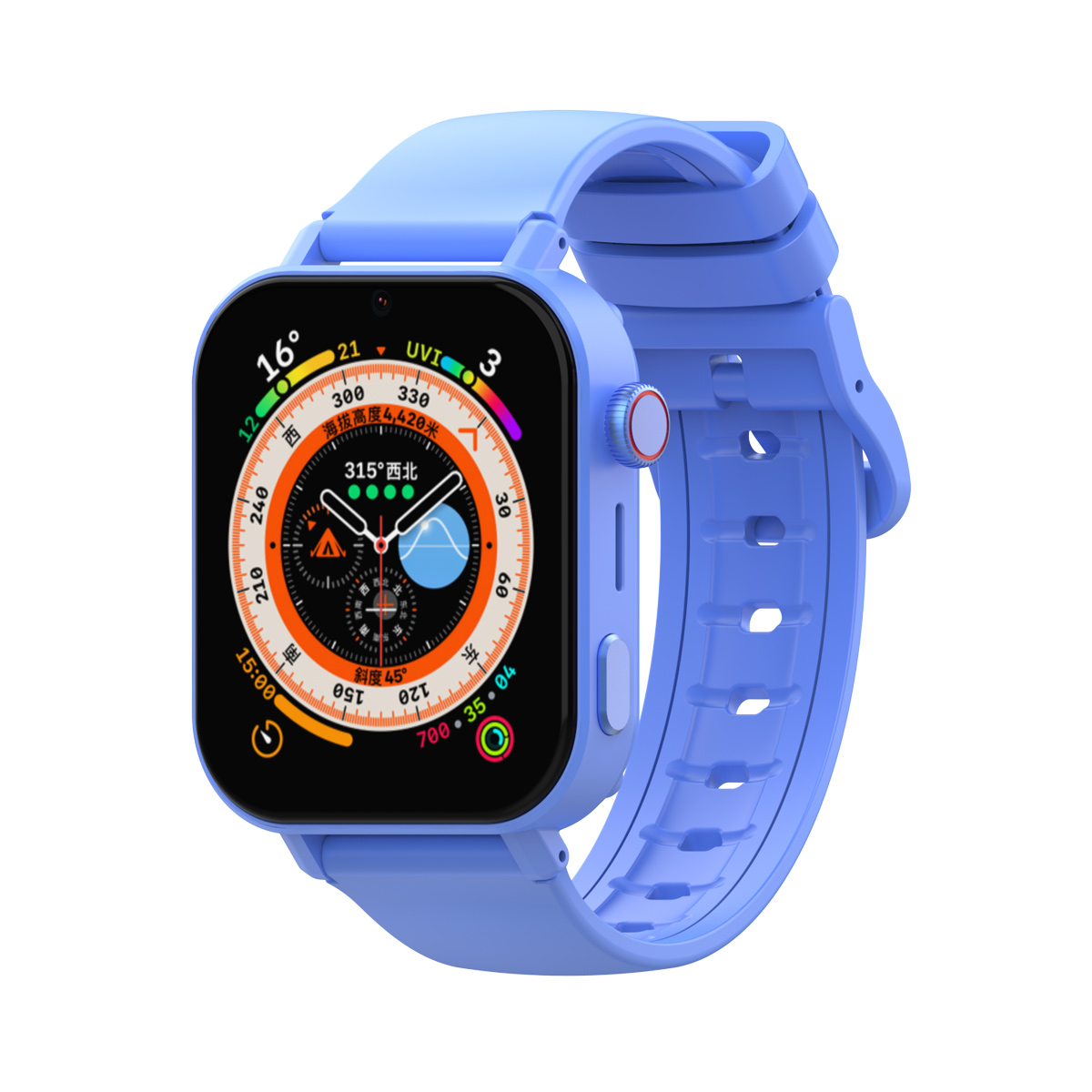 EK-98Air Kids Smart Watch * eSIM (No Card Needed) * Video Call & Camera * AI Q&A & Social Apps