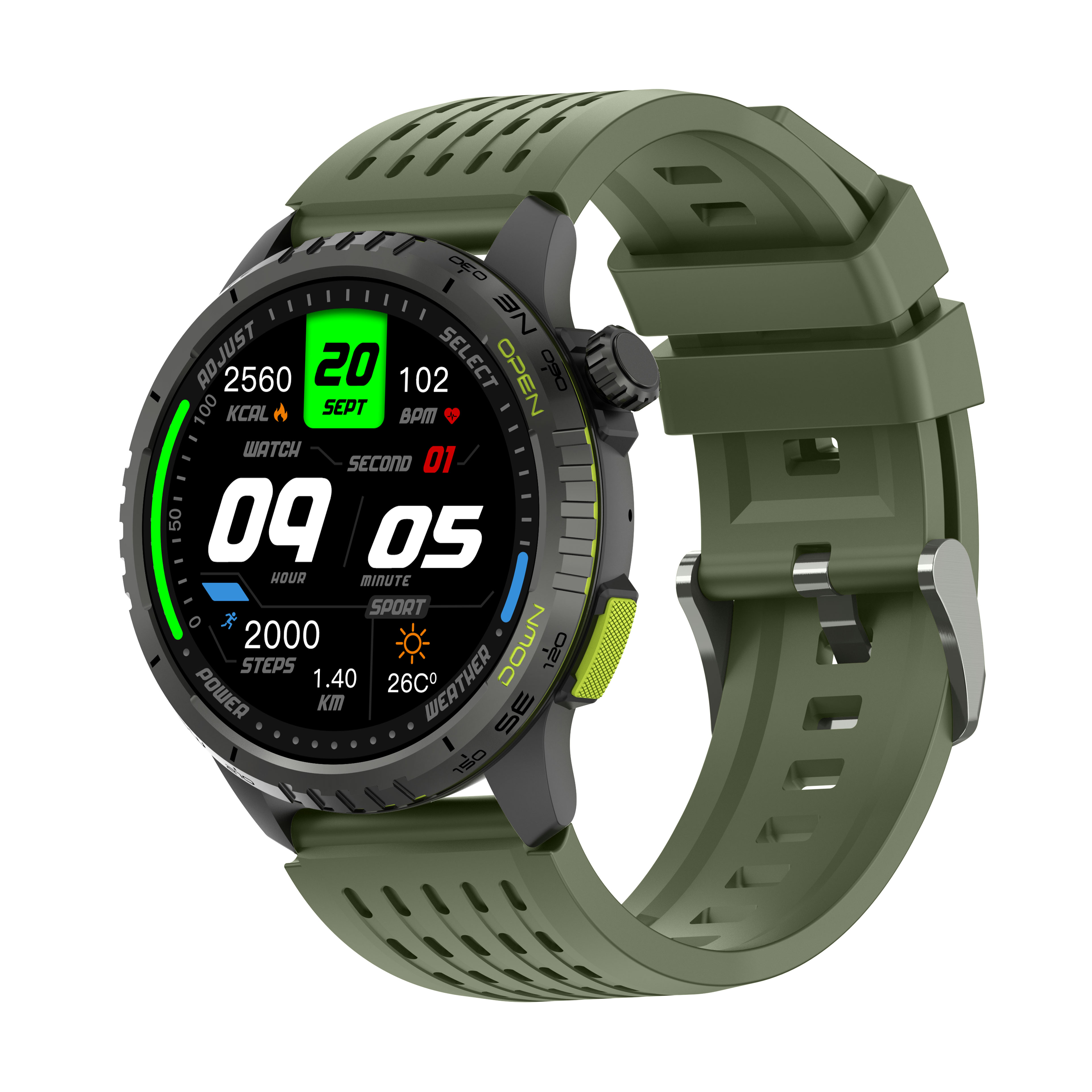 G11 Outdoor GPS Smart Watch | Tough Exploration, All-Round Wrist Power