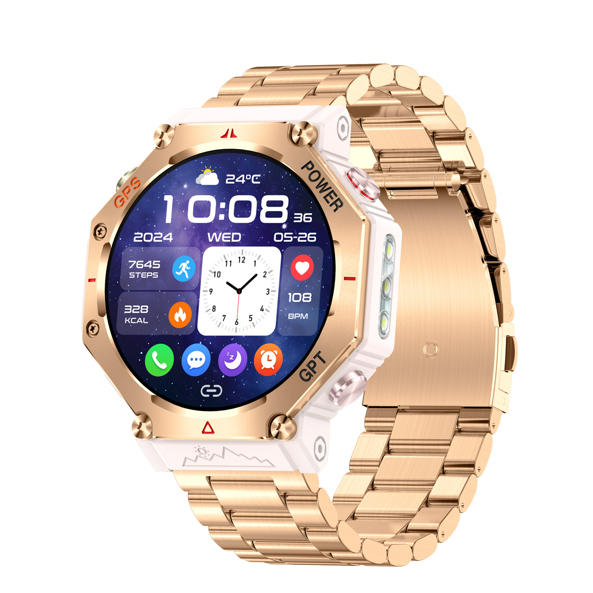 G11PRO AI Outdoor GPS Smart Watch | AI by Your Side, Boundless Exploration