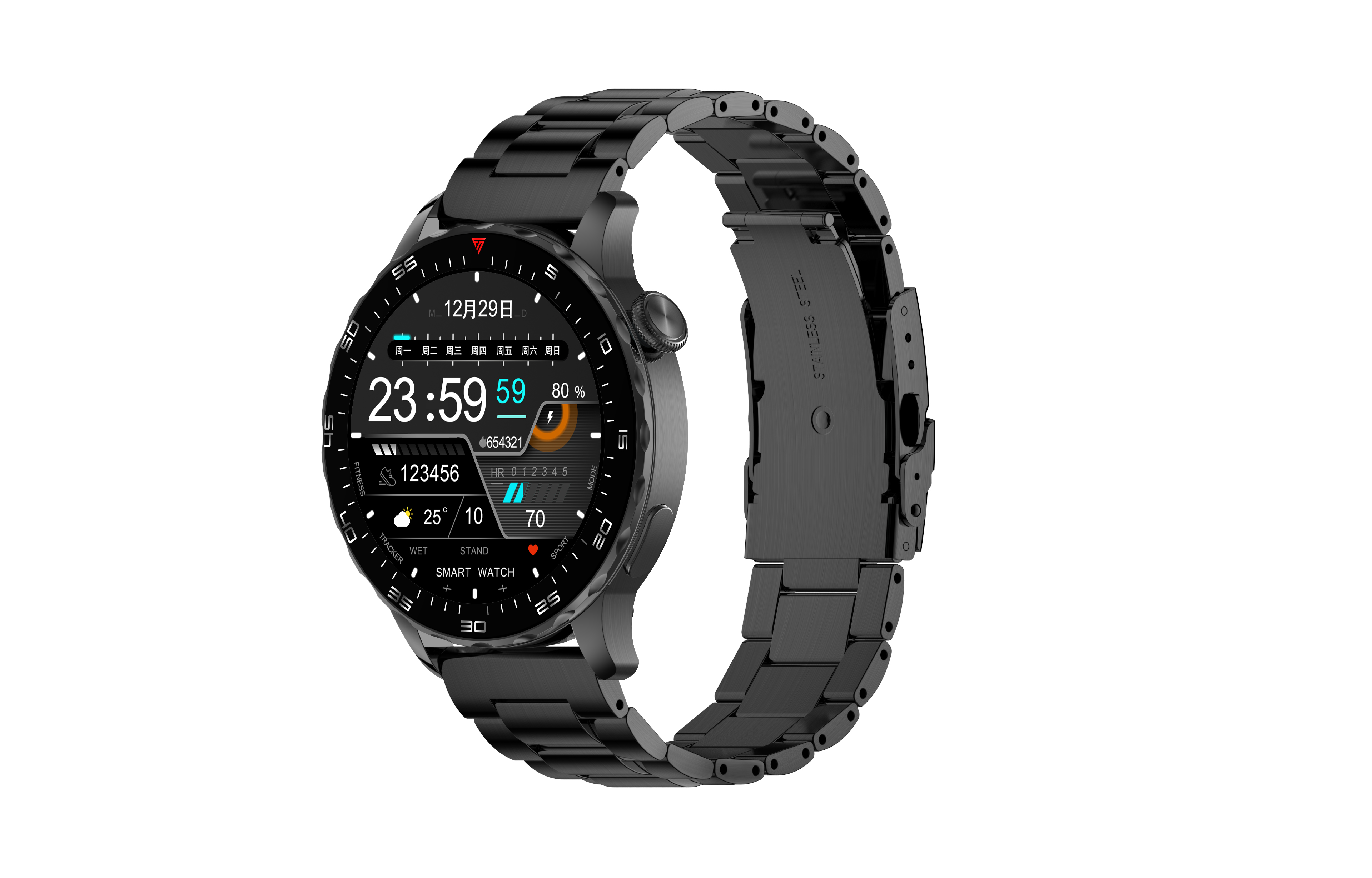 SW183 Practical Smart Bluetooth Watch | Minimalist Companion, Health at Hand